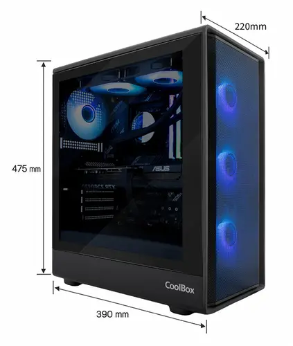 COO-CHA-GA700-0 carcasa de ordenador - Imagen 13