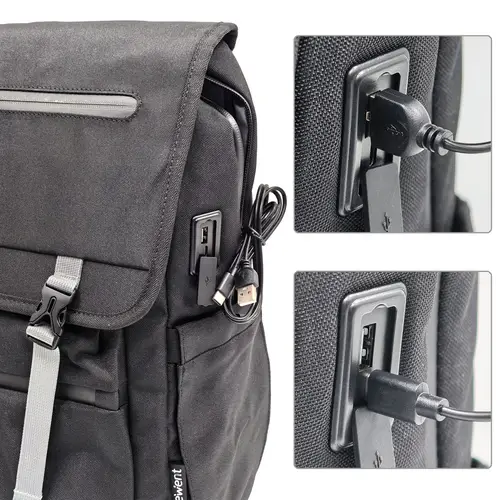 EW2537 maletines para portátil 40,9 cm (16.1") Mochila Negro - Imagen 9