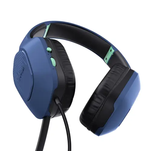 GXT 415B Zirox Auriculares Alámbrico Diadema Juego Azul - Imagen 3