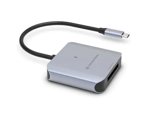 BIAN08G lector de tarjeta USB 3.2 Gen 2 Type-C Gris - Imagen 2