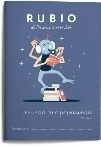 CUADERNO RUBIO A5 LECTURAS COMPR. +6 - Pack de 5 unidades