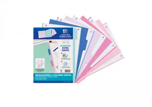 400159036 carpeta de cartón A4 Colores surtidos