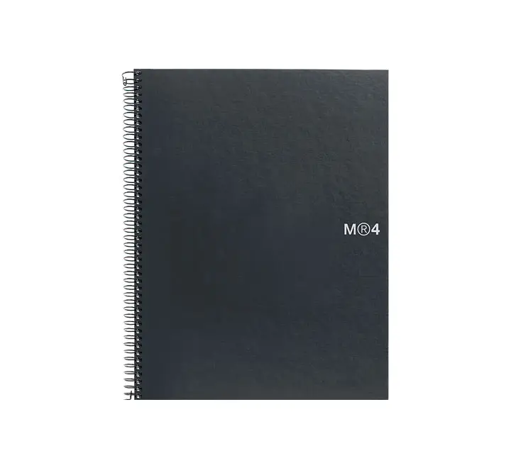 CUAD. NOTEBOOK-4 MIQUEL RIUS GRAFITO A4 160H LISO