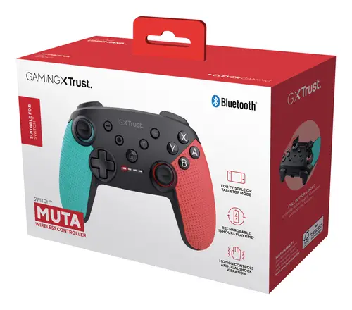 GXT 1246B Muta Negro, Azul, Rojo Bluetooth Gamepad Nintendo Switch, Nintendo Switch Lite - Imagen 6