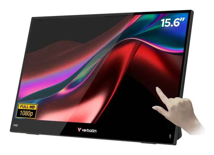 Portable 15.6" FHD Touch Monitor LIGHT Monitor portátil Negro 39,6 cm (15.6") LCD 1920 x 1080 Pixeles