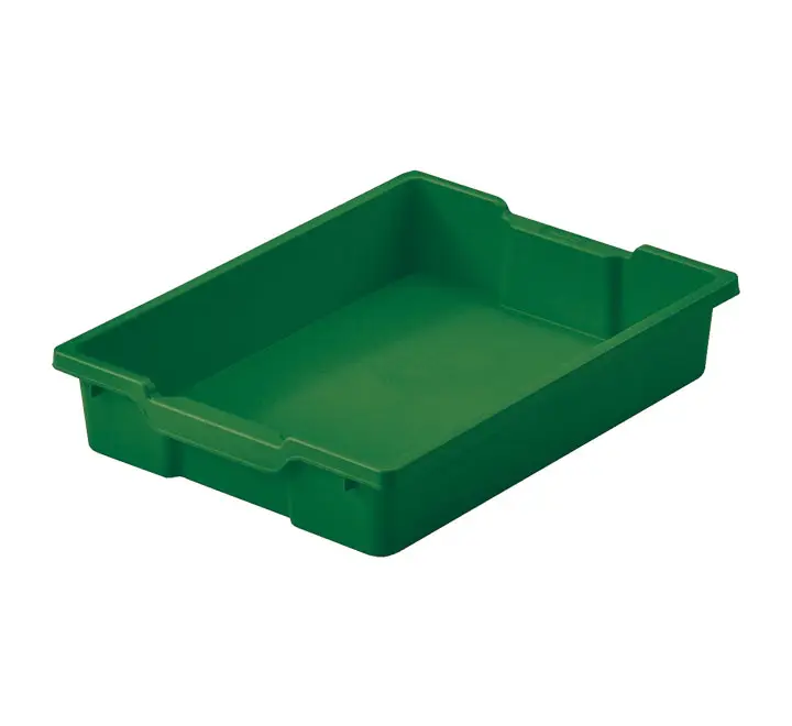 CUBETA ALMACENAJE FAIBO 420X310X73MM VERDE 784-04