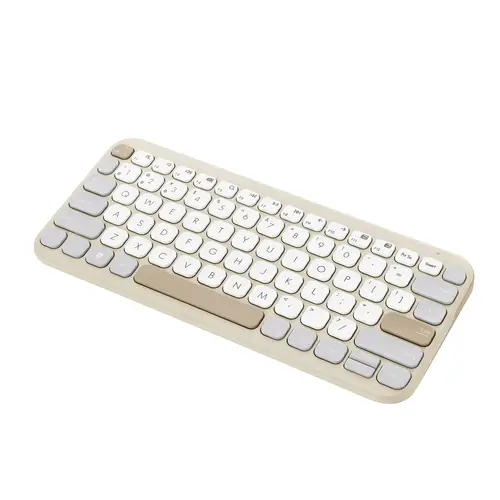 TECLADO ASUS KW100 INNALAMBRICO QWERTY BEIGE - Imagen 6