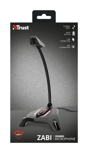 GXT 215 Zabi Negro Micrófono para PC - Imagen 4