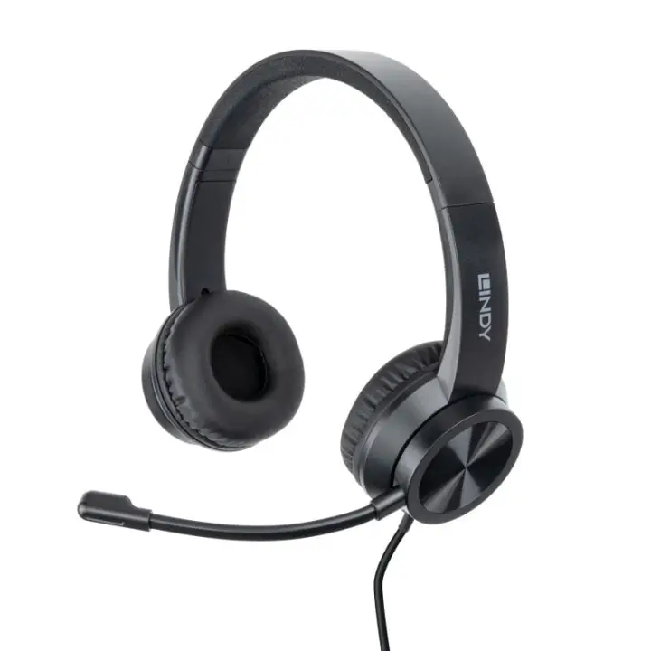 20439 auricular y casco Auriculares Alámbrico Diadema Oficina/Centro de llamadas USB Tipo C Negro