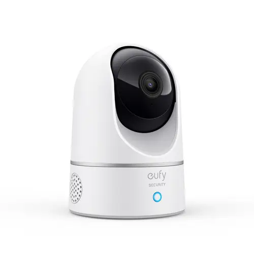 Security Indoor CAM 2K Pan & Tilt, Camara vigilancia WiFi Interior, Reconocimiento de Personas, con Asistente de Voz, Sensor de Movimiento, nessun canone mensile, No se Requiere HomeBase - Imagen 2