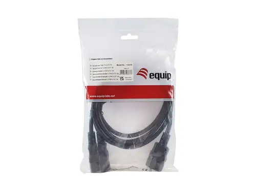 112210 cable de transmisión Negro 1,6 m C14 acoplador Acoplador C13 2 x - Imagen 6