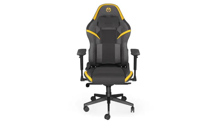 Scrim YL Butaca para jugar Asiento de malla Negro, Amarillo
