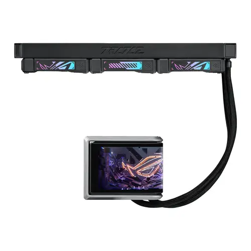 ROG RYUO IV 360 ARGB Procesador Sistema de refrigeración líquida todo en uno 12 cm Negro - Imagen 9