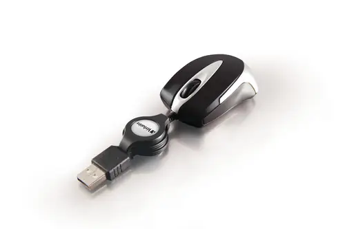 Ratón óptico de viaje Go Mini: Negro - Imagen 3