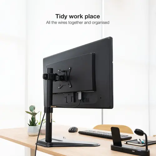 DB1701TN-B soporte para monitor 81,3 cm (32") Negro Escritorio - Imagen 7