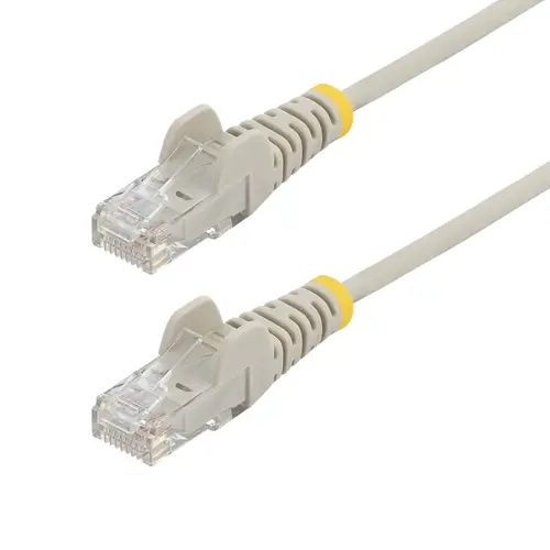 Cable de Red Ethernet CAT6 Delgado sin Enganches Gris de 7m - Cable RJ45 Snagless Slim 28AWG - Alambre de Cobre Puro - PoE 100W - con Alivios de Tensión - LSZH - Probado con Fluke - Imagen 1