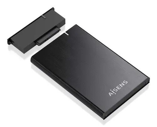 Caja externa 2.5" ASE-2528B 9.5mm SATA a USB 3.0/USB3.1 Gen1, Negro - Imagen 3
