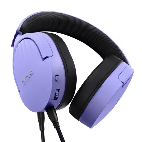 GXT 489P FAYZO Auriculares Alámbrico Diadema Juego Negro, Púrpura - Imagen 4