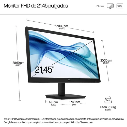 Series 3 Pro Monitor FHD de 21,45 pulgadas - 322pv - Imagen 13