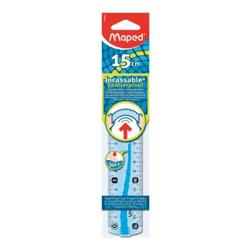 REGLA IRROMPIBLE DE 15 CM MAPED 245312