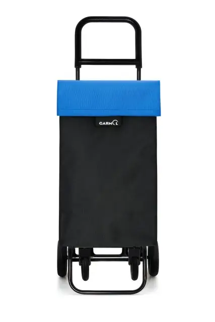 10015 Travel Negro, Azul Bolsa para carrito de la compra
