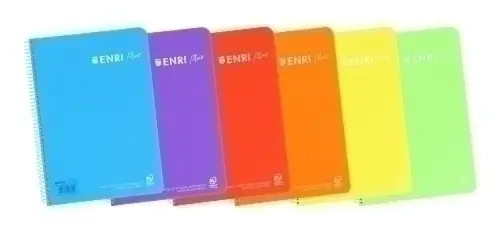 BLOCK ENRI PLUS PP Fº 80h PT.2,5 COL.(6) - Pack de 5 unidades