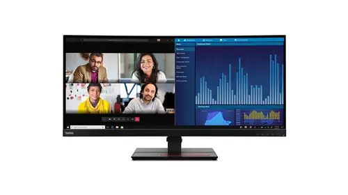 ThinkVision P34w-20 LED display 86,7 cm (34.1") 3440 x 1440 Pixeles Wide Quad HD Negro - Imagen 5
