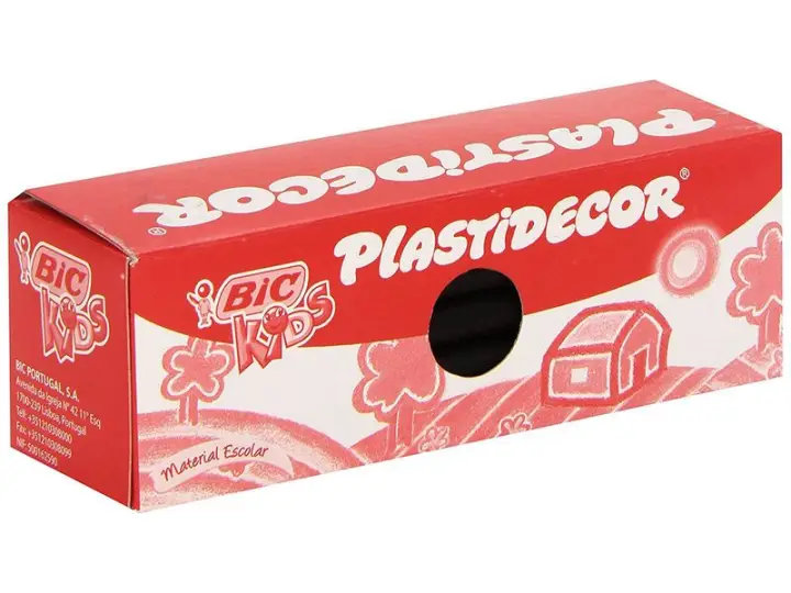 BIC CAJA 25 PLASTID. 09 NEGRO SP 816979