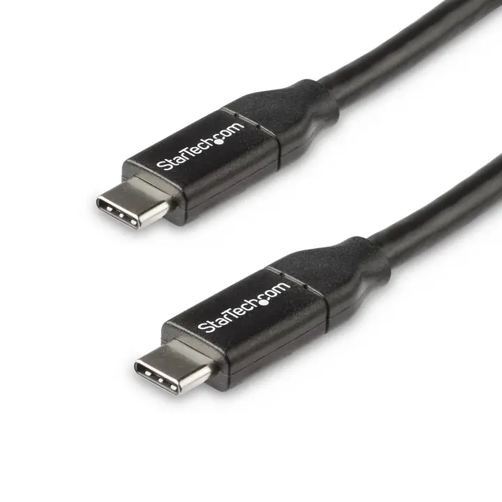 Cable de 50cm USB-C a USB-C con capacidad para Entrega de Alimentación de 5A - USB TipoC - Cable de Carga USBC - USB 2.0