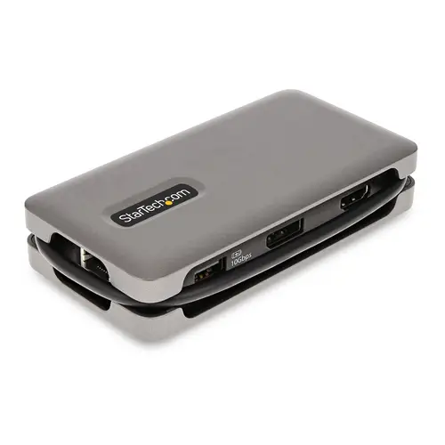 Adaptador Multipuertos USB-C - HDMI/DP 4K a 60Hz - Hub Ladrón USB de 3 Puertos - Power Delivery de Paso de 100W - GbE - Docking Station USB Tipo C de Viajes - Cable de 30cm - Imagen 3