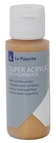 PINTURA ACRIL.PAJARITA 60 ml ORO RL.A-47 - Pack de 6 unidades