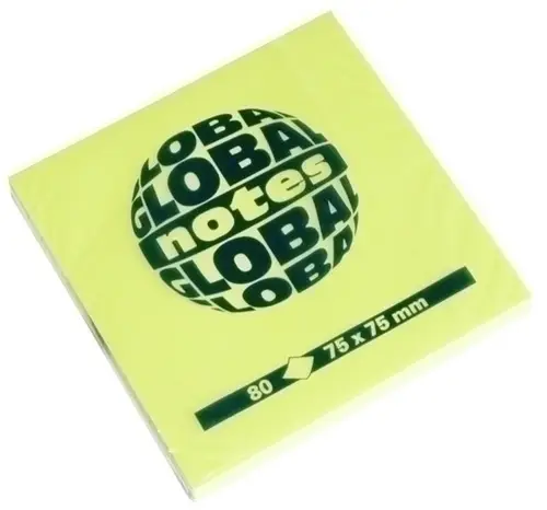 TACO NOTAS GLOBAL 80h 75x75 VERDE