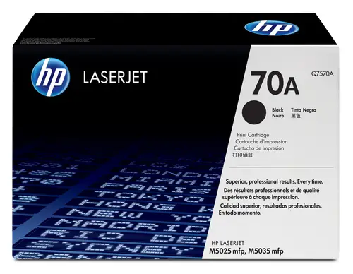 Cartucho de tóner original LaserJet 70A negro - Imagen 1