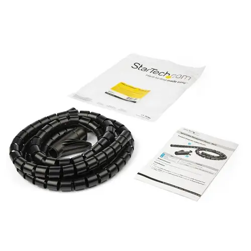 Manga de 2,5m en Espiral para Gestión de Cableado con Diámetro de 25mm - Imagen 7