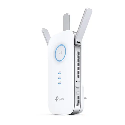 RE550 ampliador de red Transmisor y receptor de red Blanco 10, 100, 1000 Mbit/s - Imagen 1
