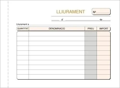 TALON. CAT. ENTREGAS 8º APDO TRIPLI LOAN