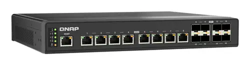 QSW-IM3216-8S8T switch Gestionado L2 10G Ethernet (100/1000/10000) Negro - Imagen 5