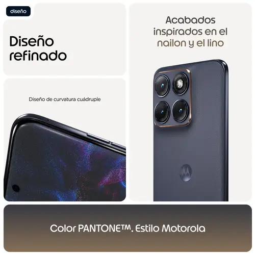 edge 70 fusion 17,2 cm (6.78") SIM doble Android 16.0 5G USB Tipo C 8 GB 256 GB 5200 mAh Negro - Imagen 11