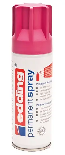 Permanent Spray pintura acrílica 200 ml Magenta Bote de spray