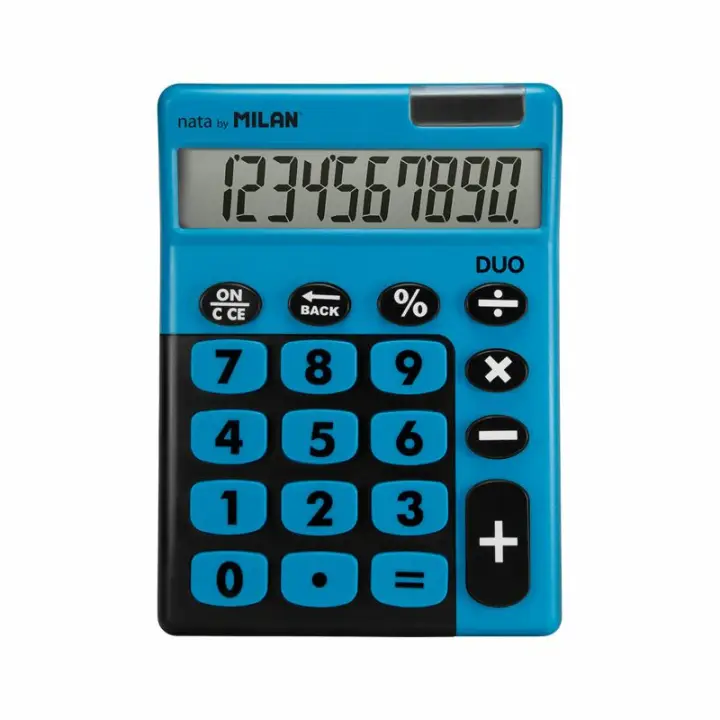Duo calculadora Escritorio Calculadora básica Azul