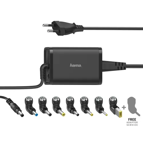 Cargador universal portátil 8 adapt. de 15-19V/45W - Imagen 1