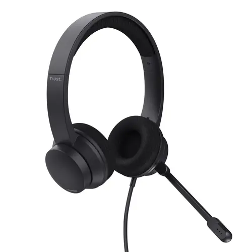Ayda Auriculares Alámbrico Diadema Llamadas/Música USB tipo A Negro - Imagen 2