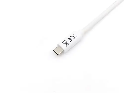128361 Cable USB 3.2 Gen 1 C a C, M/M , 1,0m, PD 60W, 5Gbps, Blanco - Imagen 6