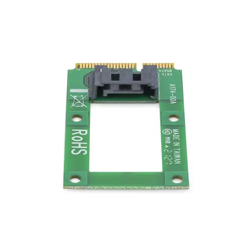 Adaptador mSATA a SATA para Disco Duro o SSD - Tarjeta Conversora Mini SATA a SATA - Imagen 4