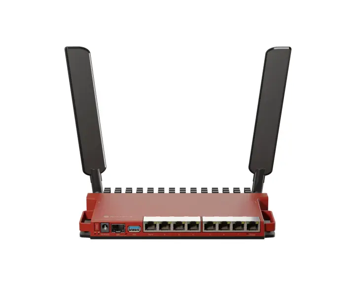 L009UiGS-2HaxD-IN router inalámbrico Gigabit Ethernet Banda única (2,4 GHz) Rojo