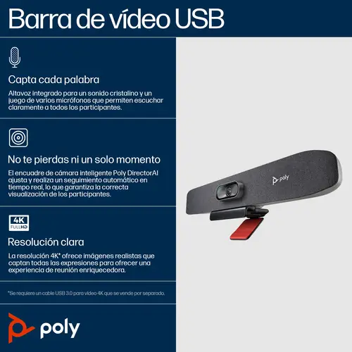 Barra de vídeo Studio USB R30 - Imagen 4