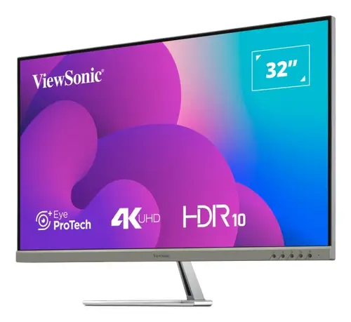 VX3276-4K-MHD-2 pantalla para PC 81,3 cm (32") 3840 x 2160 Pixeles 4K Ultra HD LCD Negro, Plata - Imagen 5
