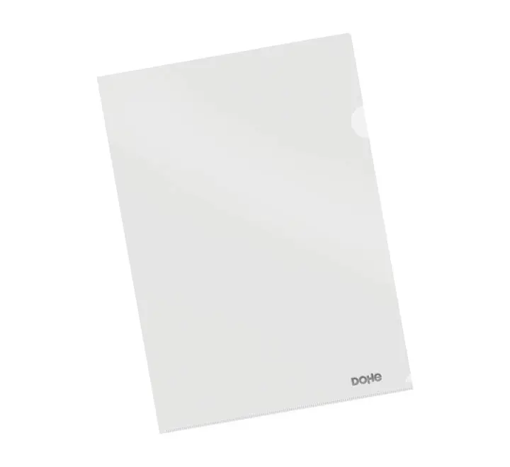 BO. 10 DOSSIER UÑERO DOHE A4 120 MICRAS PP TRANS