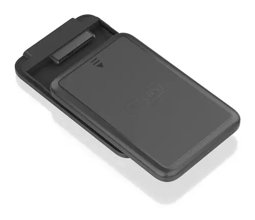Caja externa 2.5" ASE-2519B 9.5mm SATA a USB 3.0/USB3.1 Gen1, Negro - Imagen 3