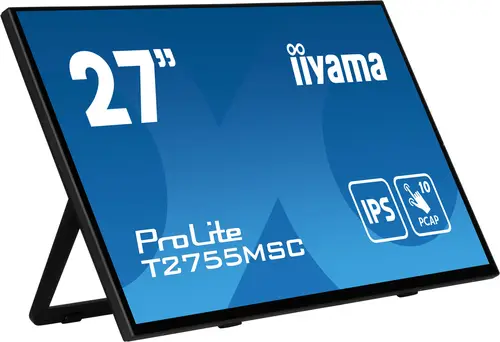ProLite T2755MSC-B1 pantalla para PC 68,6 cm (27") 1920 x 1080 Pixeles Full HD LED Pantalla táctil Mesa Negro - Imagen 2